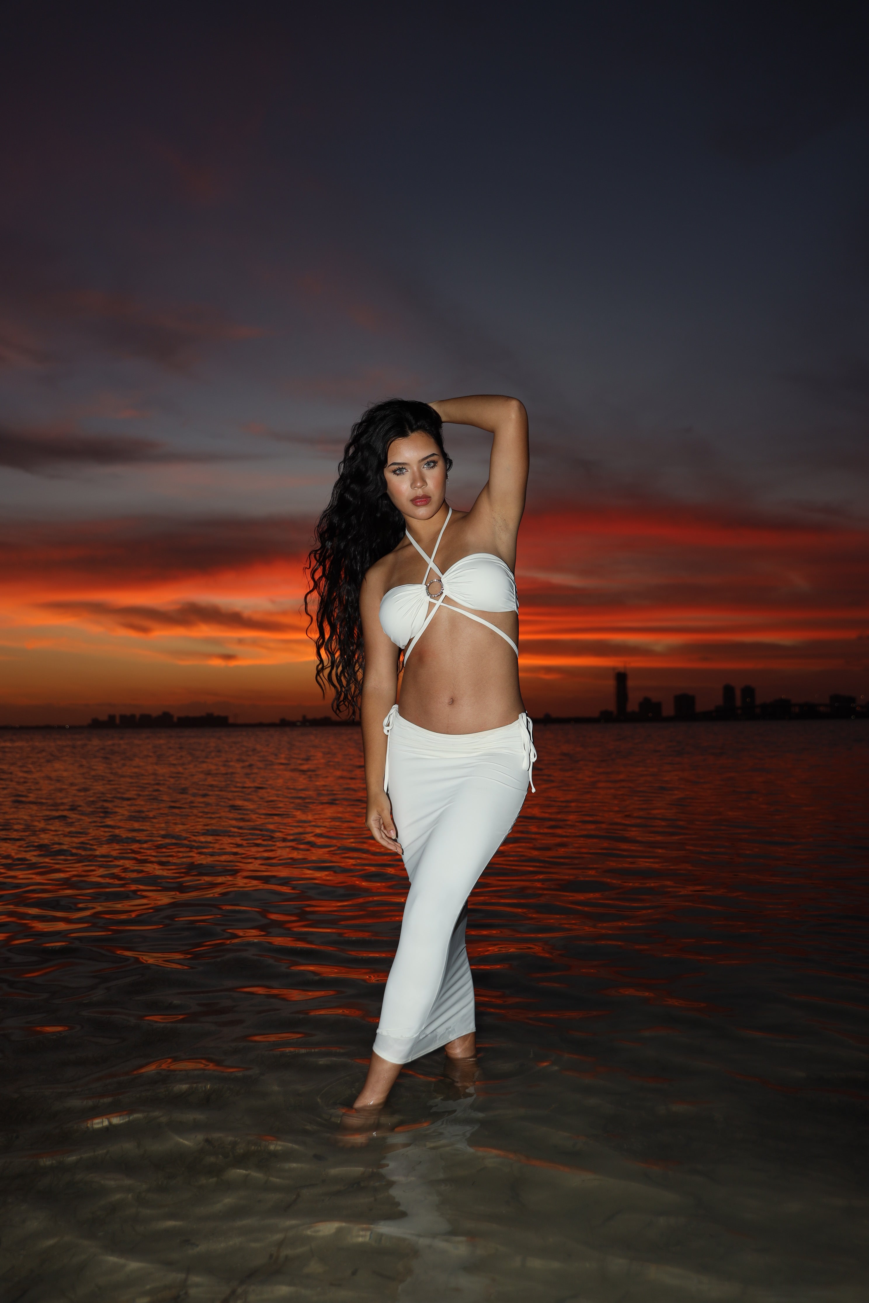 Celeste Contour Skirt - MGX Swim