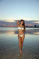 Celeste Bikini Bottom - Crème - MGX Swim